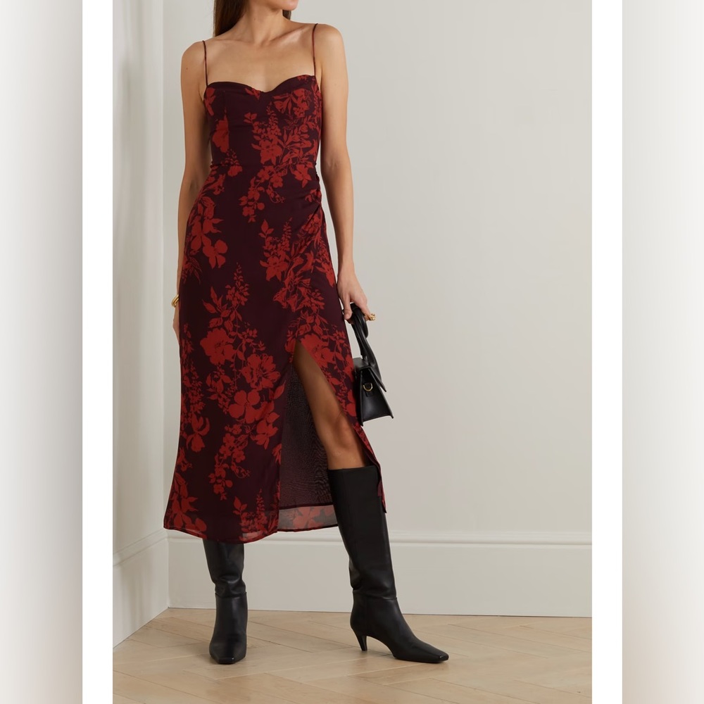 Reformation Kourtney dress. Never worn with tags.